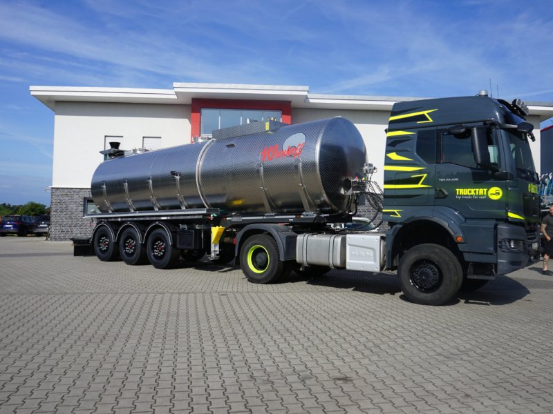 Zubringerfaß del tipo Wienhoff | Tanksattelauflieger | 30m³ V2A | NEU | Gülle | Gärrest, Neumaschine In Lingen (Ems) (Immagine 1)